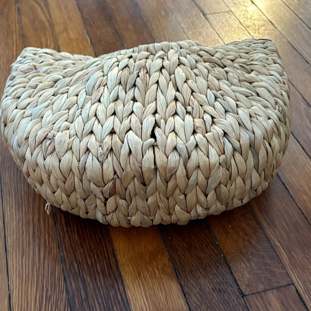 a new day Natural Straw Tote with Silver Accents - Picture 9 of 9